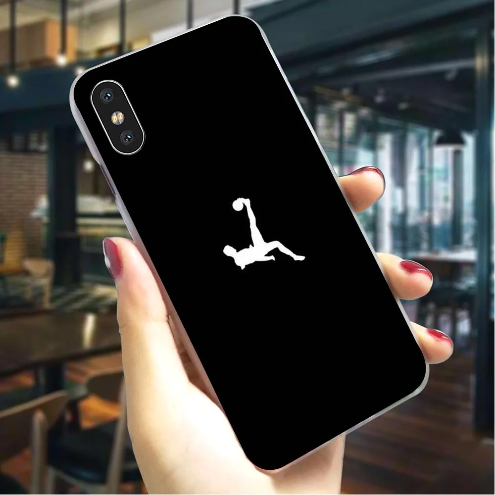Модный футбольный футбол жизни Телефон чехол для iphone 8 5 5S SE 6 6 S/6 6S Plus 7/7 8 Plus X XS XR Xs Max жесткий чехол - Цвет: K2504207