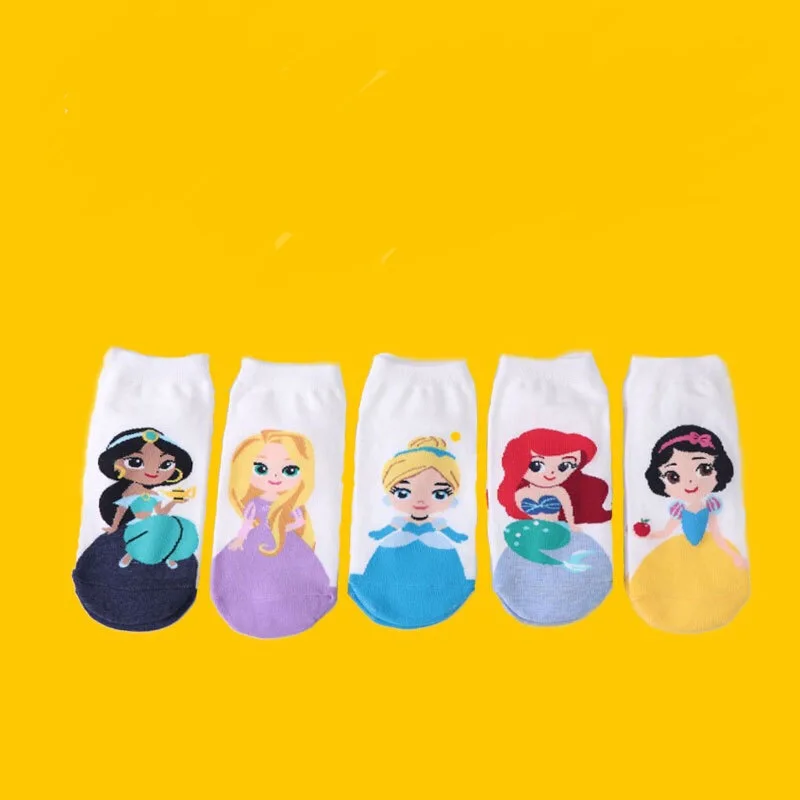 Милые носки принцессы с объемным рисунком для женщин и девочек милые женские повседневные носки meias