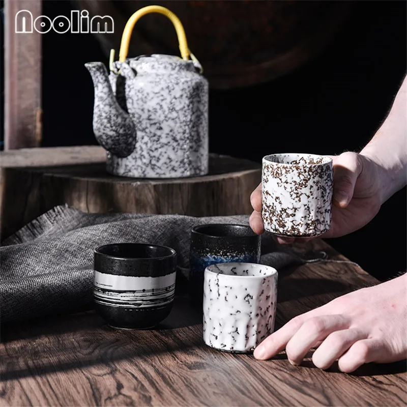 Японский стиль, чайная чаша, керамическая чайная чашка, винтажная чайная чашка, чашки для воды, контейнер для кунг-фу, чайная посуда, посуда для напитков, креативные чайные чашки, ремесла
