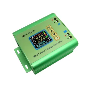 

MPT-7210A Color LCD Display MPPT Solar Panel Charge Controller 24/36/48/60/72V Boost Solar Battery Controllers