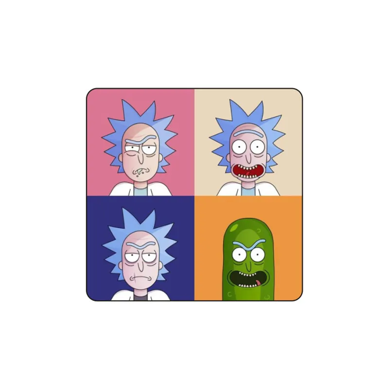 1PCS Hot Selling Rick And Morty Icon Cartoon Badge Acrylic Brooch Pin For Decoration On Backpack T-shirt Clothes Kids Party Gift