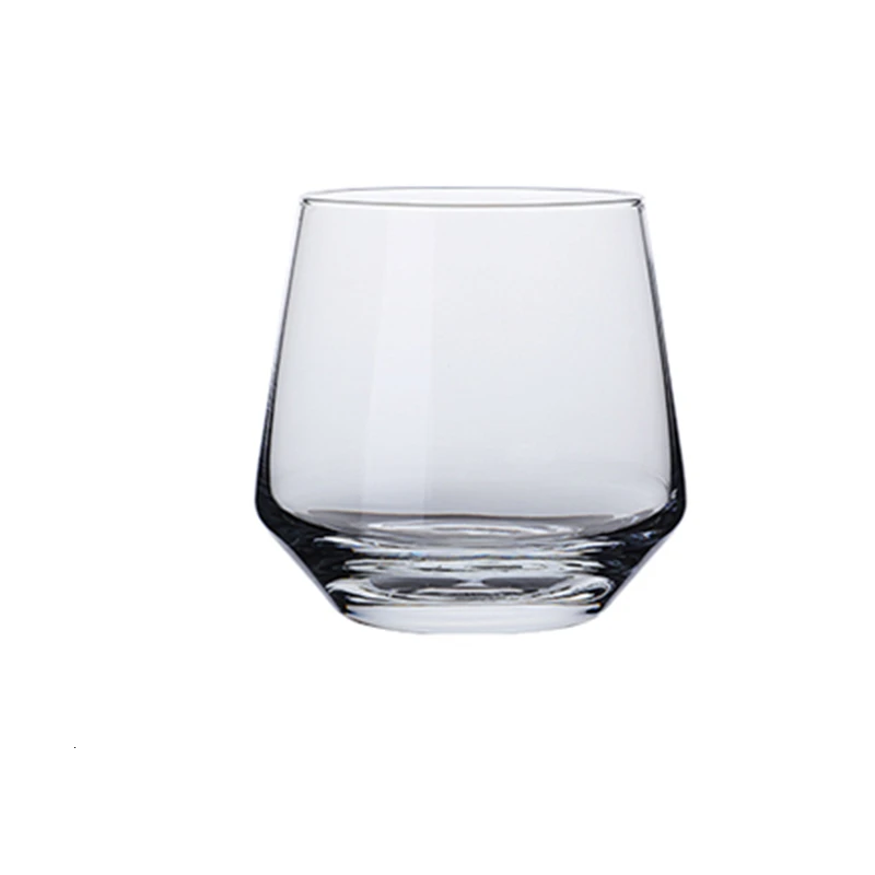 Широкий нижний стакан для виски прозрачный черный пивной стакан Vaso хрустальный Бар персональный бокал для вина бокал для холодных напитков стакан для сока молока