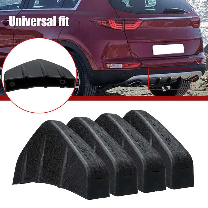 Auto Car Rear Bumper Spoiler Canard Anti-crash Diffuser Angle Splitter Protector 4pcs | Автомобили и мотоциклы