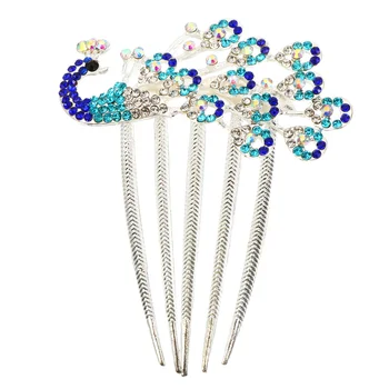 

1Pc Crafted Exquisite Hair Comb Hair Clip Rhinestone Wedding Hair Comb Bridal Hair Comb Hair Accessories