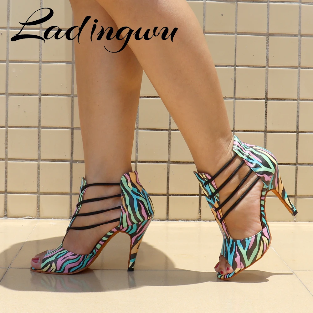 Ladies Girls Latin Dance Shoes Soft Sole Indoor