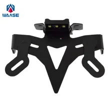 Waase мотоциклетное крыло кронштейн номерной знак держатель рамка для Yamaha MT-07 FZ-07 MT07