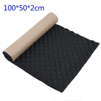 

Black Deadener 100*50*2cm Sound Portable Universal Noise Insulation Acoustic