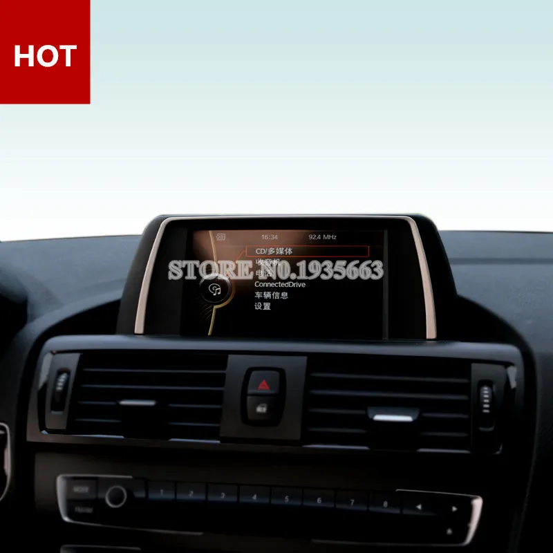 Для BMW 1 серия F20 F21 интерьерная консоль GPS-навигация крышка отделка 2012-2018 шт. |