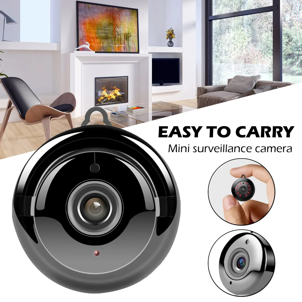 HD 720P беспроводная мини Wi Fi IP камера домашней безопасности ИК Ночное Видение