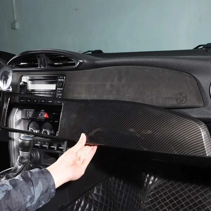 

Для Toyota 86/Subaru BRZ 2012-2020 ABS Автомобильная приборная панель навигация большая панель декоративная наклейка автомобильные аксессуары для интерьера