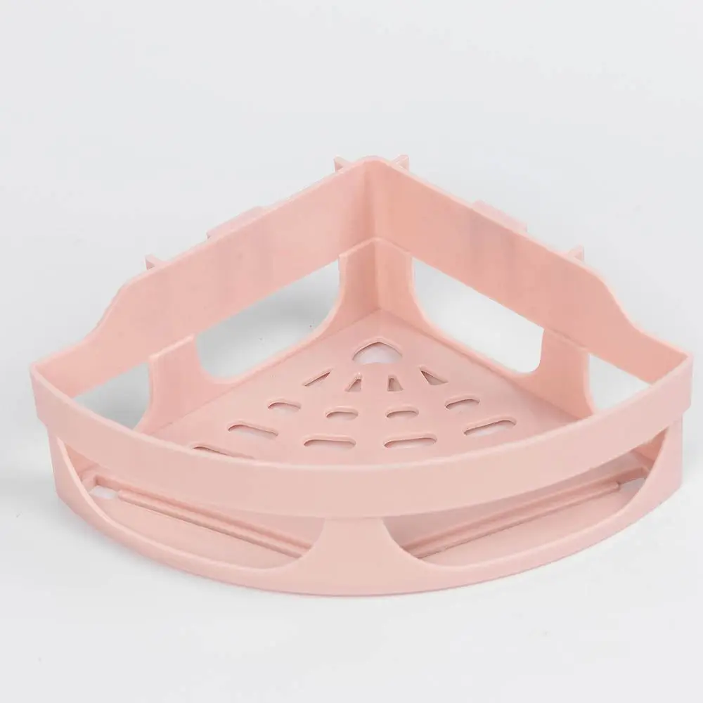 2Pcs Storage Triangle Bathroom Shelf Waterproof Commodity Shelf Home Decor Kitchen Accessories Free Punching Wall Hanging