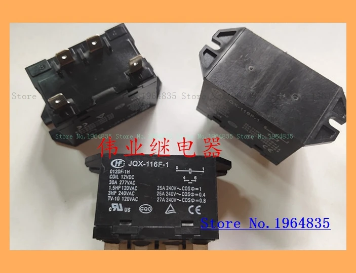 

JQX-116F-1 012DF-1H 25A 4 HF116F-1