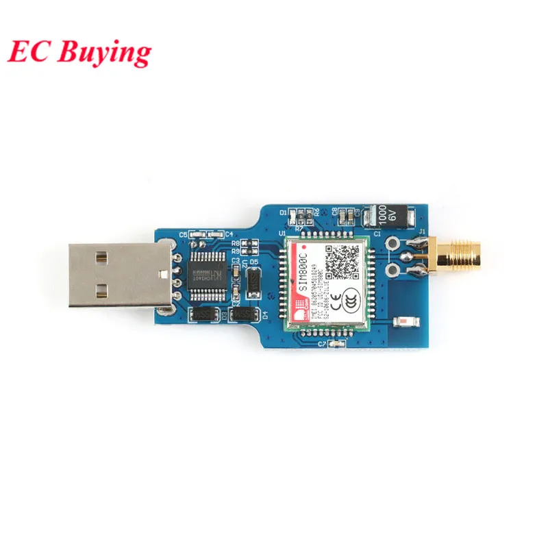Модуль USB к GSM четырехдиапазонный GSM GPRS SIM800C SIM800 модуль для беспроводной bluetooth-модуль SMS обмен сообщениями с антенной Модуль USB к GSM четырехдиапазонный GSM GPRS SIM800C SIM800 модуль для беспроводной bluetooth-модуль SMS обмен сообщениями с антенной