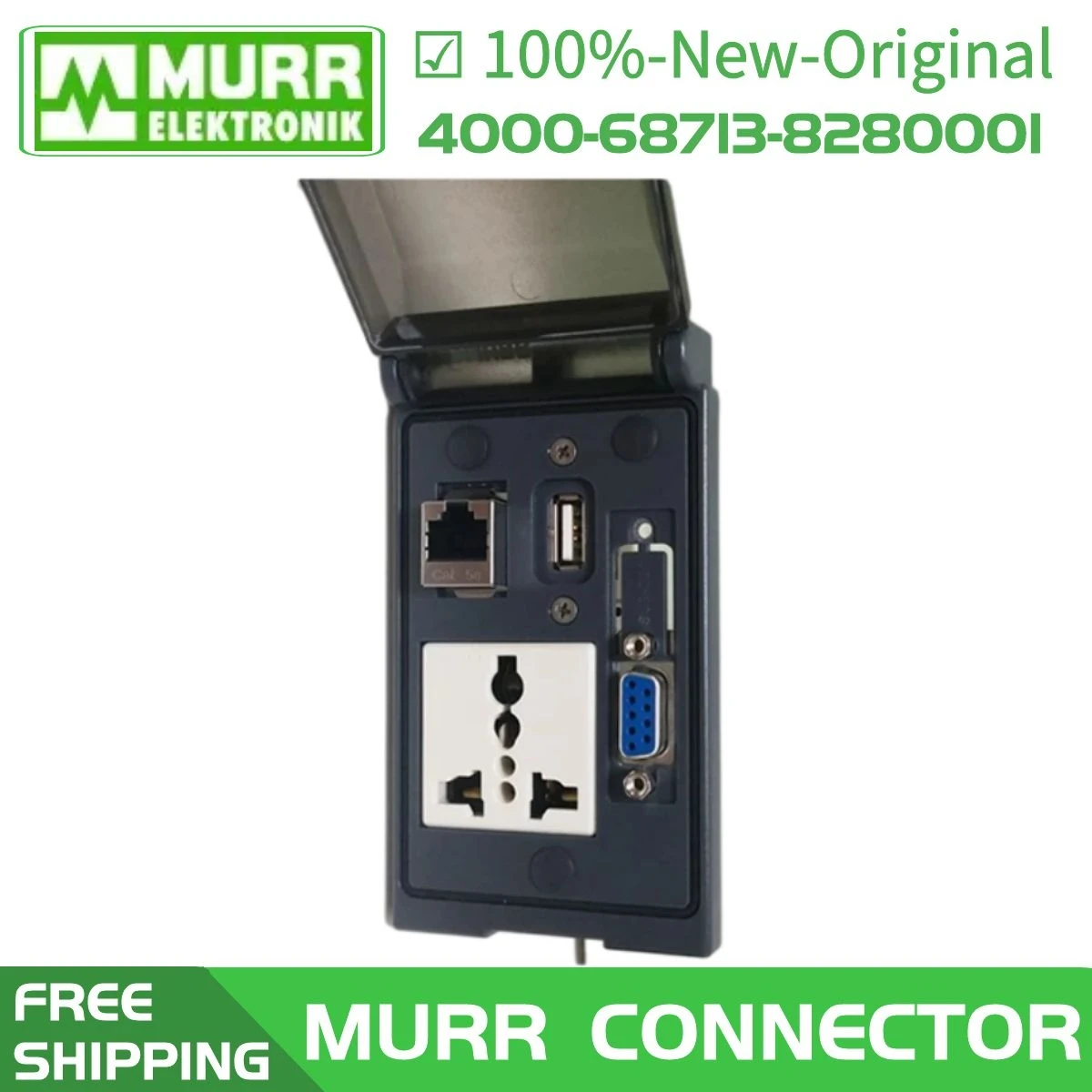 MURR 패널 인터페이스 4000 68713 8080001 8090001 8060001 8280001 USB/RJ45/DB9 ...