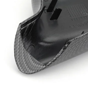 

For BMW E46 E65 E66 745i 750i 51167074236 51167074235 Rearview Mirror Cover Plastic 1 Pair Mirror Cover Cap Accessory