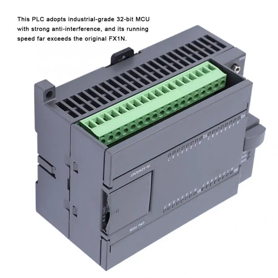 FX1N-32MR плата plc анти-помех 16 релейный выход программируемая логическая плата контроллера DC 24V компьютерное программирование