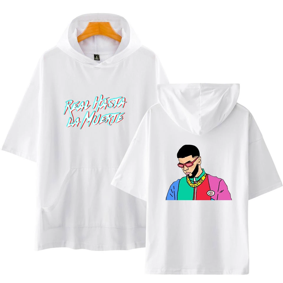 Anuel AA хип-хоп настоящий хаста Ла Муэрте толстовки футболка с коротким рукавом Осень/лето Повседневная мода хип-колледж Стиль Осень/лето