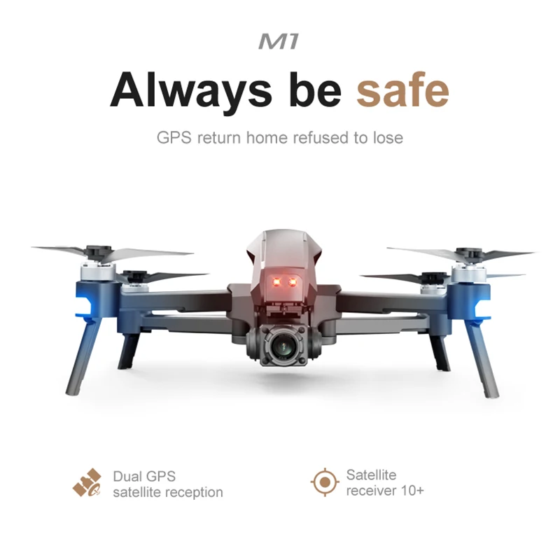 US $144.19 Profession GPS RC Drone 4K HD Camera Brushless Motor Quadcopter TwoAxis Gimbal Helicopter OneKey Return 30 Minute Flying