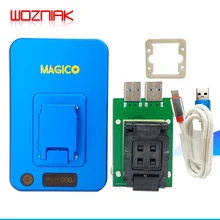 IP Magico kutusu V2 NAND PCIE yüksek hızlı programcı ışığa duyarlı tamir konektörü IP kutusu 2th Iphone 7P için 7 6S 6p 6 5 Ipad