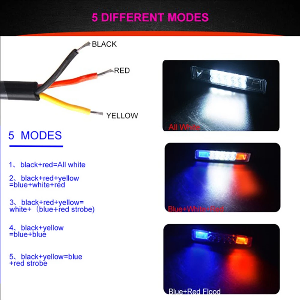 Черный светодиодный светильник для грузовика, для внедорожников, для вождения, противотуманных фар, монтажный луч