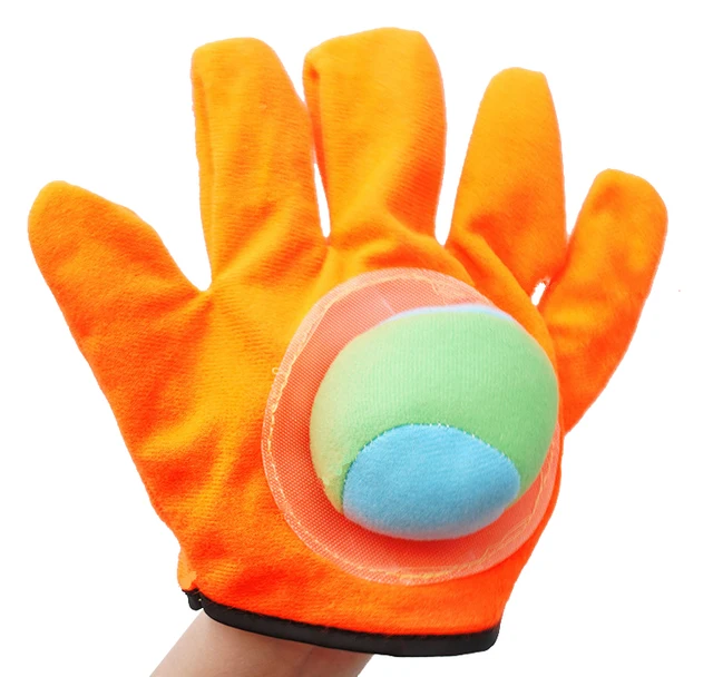 1 Set Kids Sucker Sticky Ball Toy Outdoor Sports Catch Ball Game Set Throw And Catch Parent-Child Interactive Outdoor Toys GYH 3