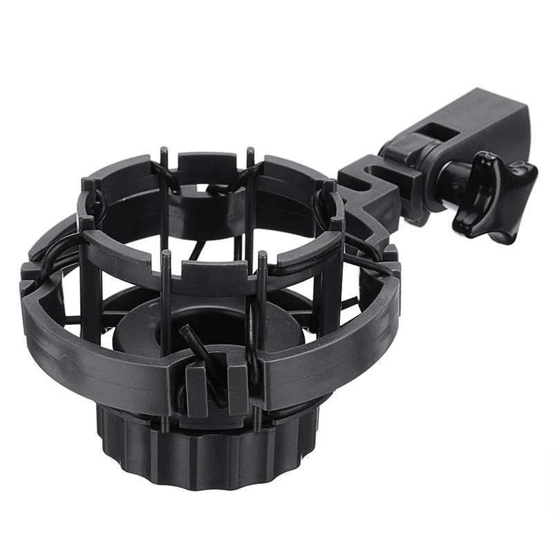 1pc New Microphone Shock Mount Stand Clip Holder For AKG H-85 C3000 C2000 C4000 C414 Microphone Stand Holder Accessories