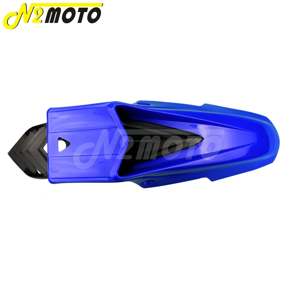 ABS Plastic Motocross Dirt Bike Front Fender Universal Super Moto EVO for DT 125X 125RE XT 125 X 125R TT-R Blue Mudguard Cover