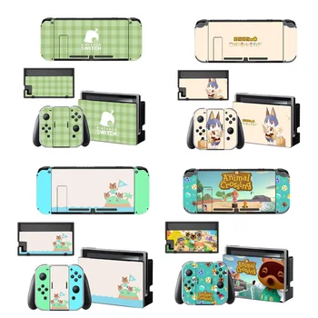 

Animal Crossing Screen Protector Sticker Skin for Nintendo Switch NS Console Dock Charger Stand Holder Joycon Controller Case