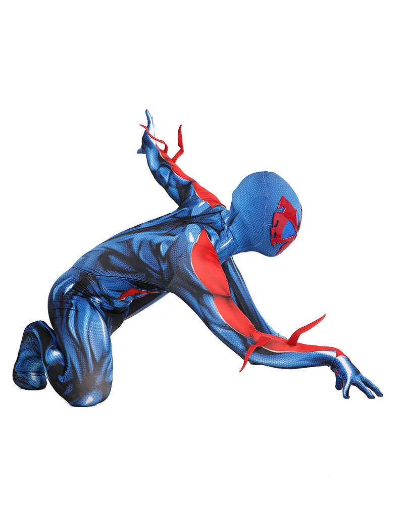 2099 Мигель О 'Хара Человек-паук косплей супергерой Человек-паук Полный Костюм зентай костюм взрослый человек комбинезон с длинными рукавами комбинезоны