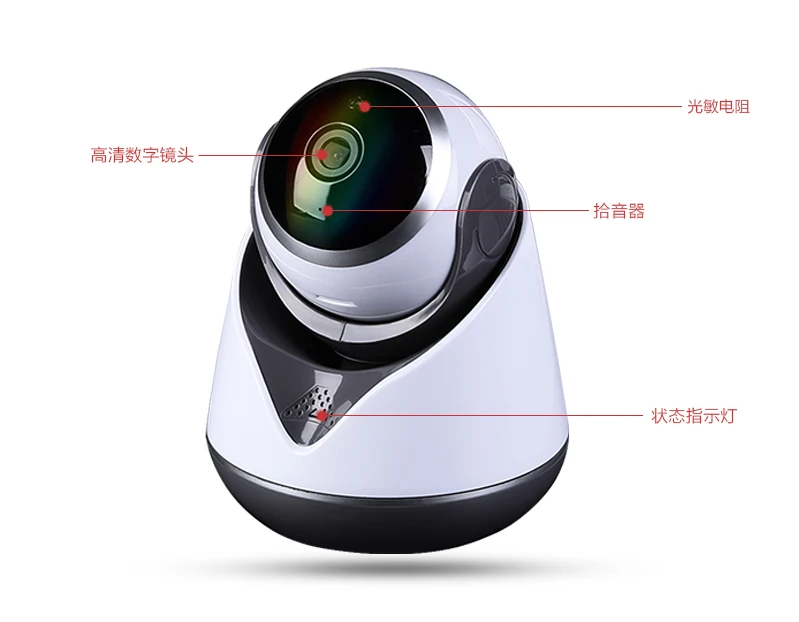 2MP 1080P Автоматическая Беспроводная PTZ IP купольная камера