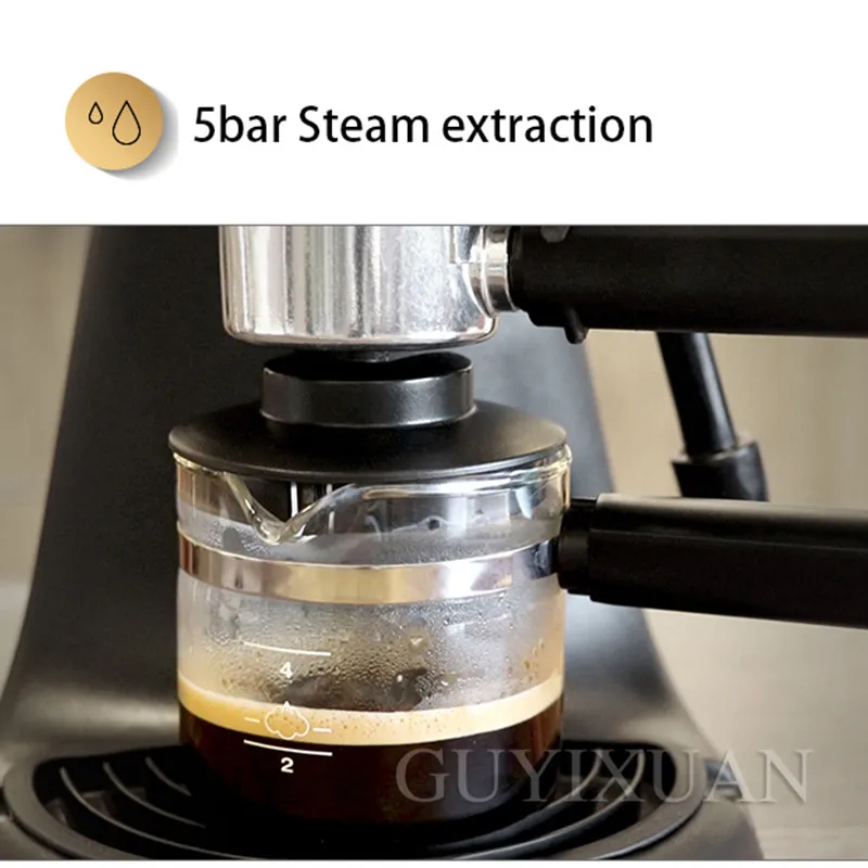 Italian coffee machine full semi-automatic small steam home cooking coffee pot milk foam Fancy coffee machine