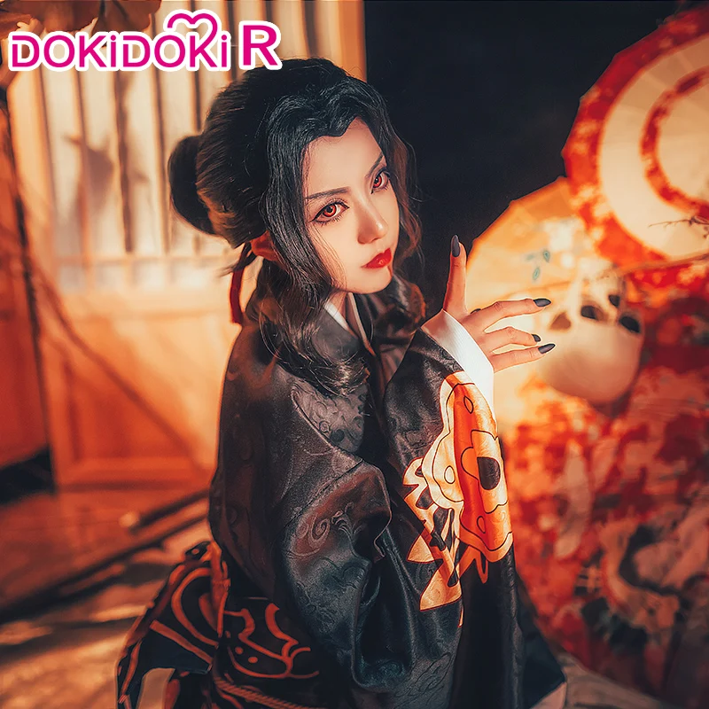 DokiDoki-R, аниме, убийца демона: Kimetsu no Yaiba, косплей, костюм кибуцудзи музана, женский костюм Kimetsu no Yaiba Kibutsuji Muzan, косплей