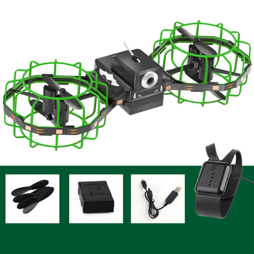 Высококачественный RC самолет M3 2,4G WiFi FPV 5MP 720P камера складной Постоянный RC Квадрокоптер с воздушным давлением Прямая поставка - Цвет: D
