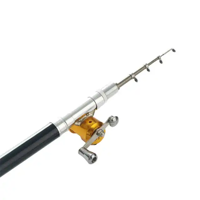 Telescopic Portable Pocket Telescopic Mini Fishing Pole Pen Shape