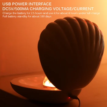 

USB Rainbow Light Night Light Product Shell Diamond Projection Lamp Attractive Rainbow Light Night Light Product Shell