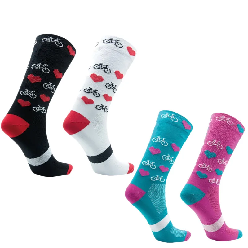 Качественные профессиональные Брендовые спортивные носки для велоспорта удобные дорожные велосипедные носки горные велосипедные носки гоночные носки