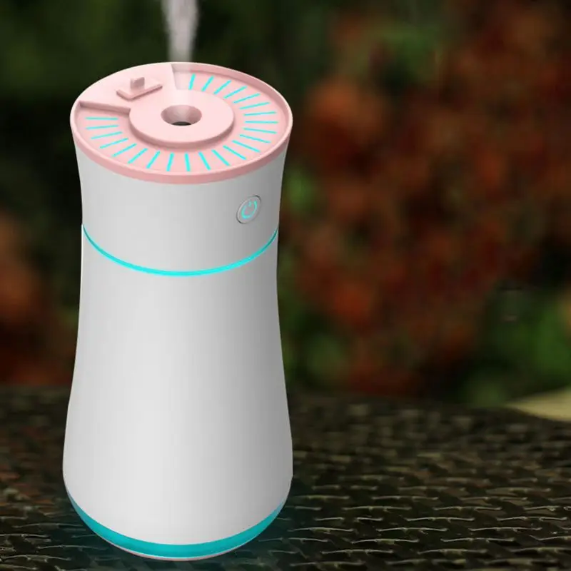 

300ML Mini Air Humidifier USB Car Aroma Essential Oil Diffuser Home Office Use