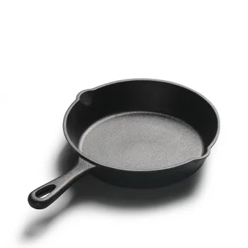 

Cast iron pot small 14cm16cm20cm pan mini non-coated non-stick pot frying pan