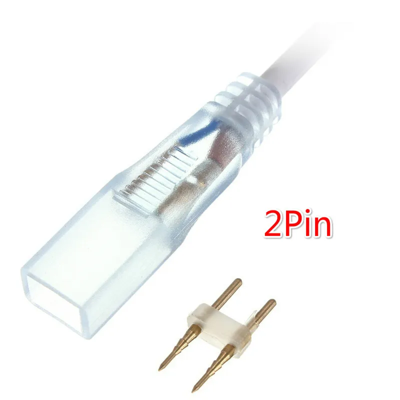 6 мм кабельный ленточный светильник 5050 2835 3014 5630 SMD 2pin заглушка для бара
