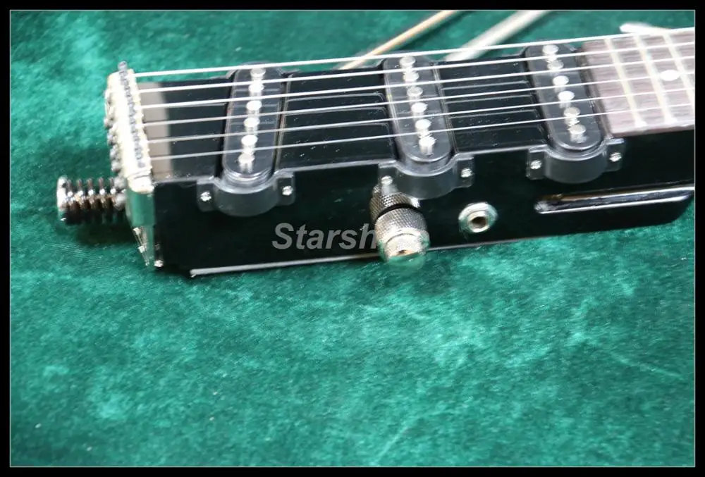 Ministar Caster электрогитара V-BN8 черного цвета хорошего качества оборудования