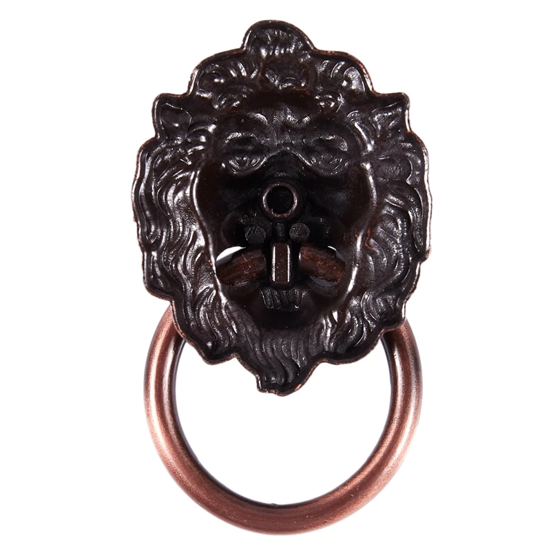 Дрессер ящик шкаф дверное кольцо Львиная головка Ручка 10 шт|Ручка для двери| |
