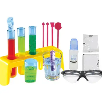 

Science Experiment Kit Goggles DIY Chemistry Lab Teaching Equipment Toy Physical Early Learning Educational Toys For Children