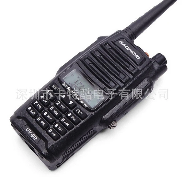 by dhl or fedex 10pcs Baofeng UV-9R Waterproof Walkie Talkie Uhf Vhf Ham HF Portable Radio UV 9R Police Equipment Walky Talky | Мобильные