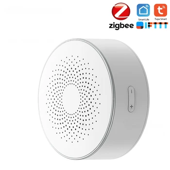 

Zigbees Smart Wireless Sensor WiFi Linkage Smart Sound And Light Alarm Horn Siren Remote Controller Smart Module Home Automation