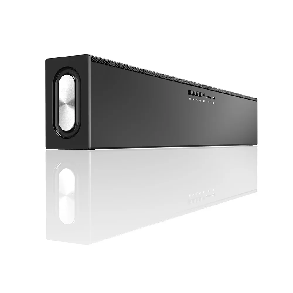 BT Bass Remote Controll Stereo TF Card Home TV Audio Input Rechargeable Speakers Sound Box Bluetooth Speaker