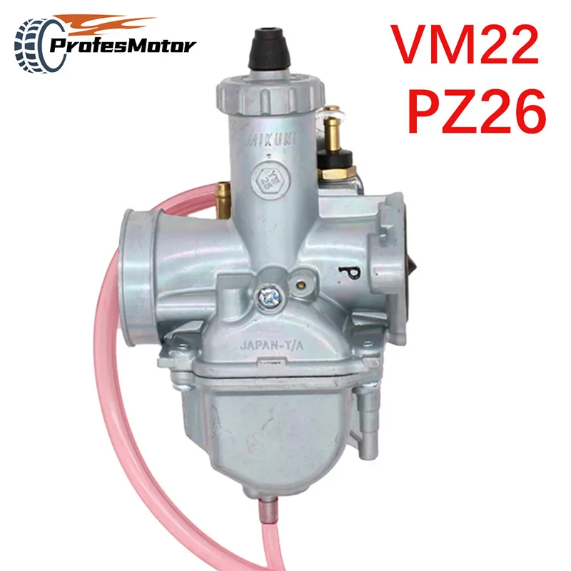 Mikuni VM22 PZ26 26mm Carburetor Performance Carb For 110cc 125cc 140cc