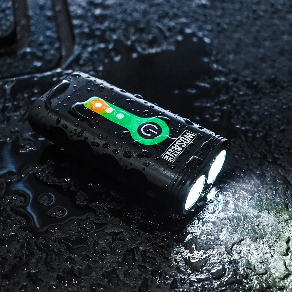 Wolfbike велосипедные фонари светодиодный Мощный встроенный аккумулятор USB Перезаряжаемый 5 режимов Ночная езда на велосипеде кемпинг походные фонари