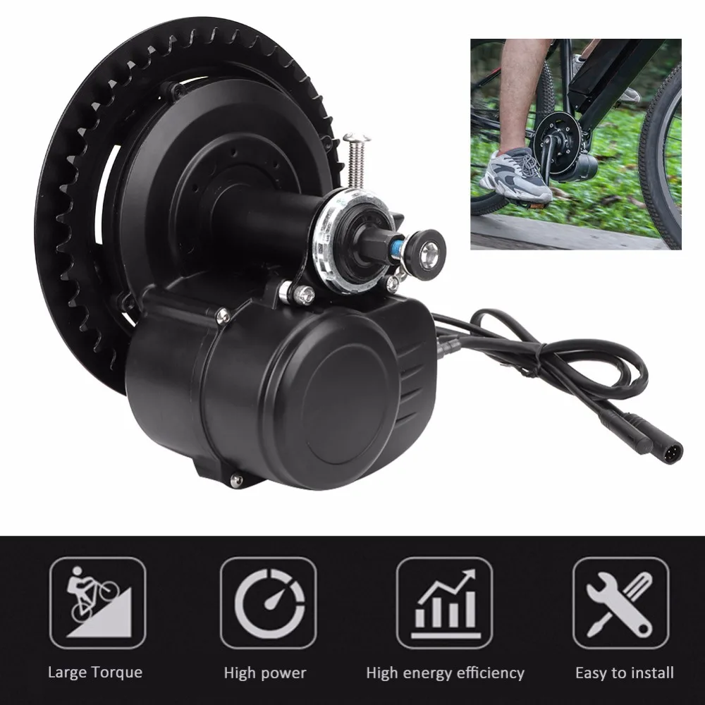 Электрический велосипед центрального моторного 48V 250 W/350 W/500 W модифицированный велосипеда ВОДИТЬ XH-18 жидкокристаллический Дисплей соединитель прибора