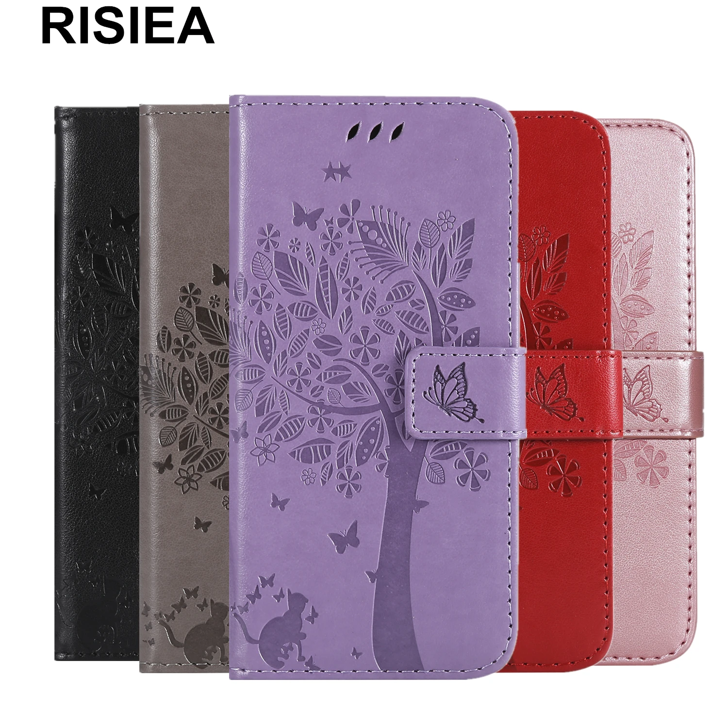 

Phone Wallet Case For Huawei Y3 Y5 Y6 II 2 Y7 Y9 Prime 2017 2018 2019 Y625 Y360 G8 Mini GR3 Cover