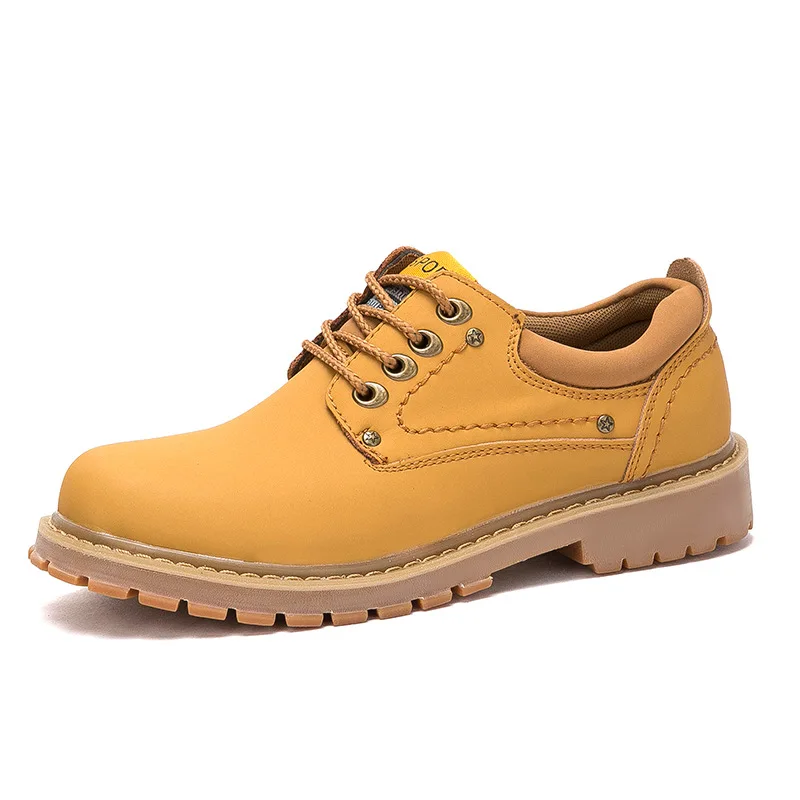 39-46 Ботинки мужские удобные модные брендовые кожаные ботинки# NX5813